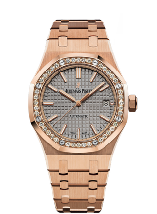 Audemars Piguet - 15451OR.ZZ.1256OR.02  Royal Oak 15451 Selfwinding Pink Gold / Grey