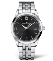 Jaeger-LeCoultre Master Control Date Stainless Steel / Silver / Alligator (1548171)