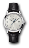 Jaeger-LeCoultre - 1548420  Master Control Date Stainless Steel / Silver / Alligator