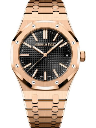 Audemars Piguet - 15510OR.OO.1320OR.02  Royal Oak Selfwinding 41 Pink Gold / Black / 50th Anniversary