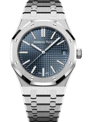 Audemars Piguet - 15510ST.OO.1320ST.01  Royal Oak Selfwinding 41 Stainless Steel / Blue / 50th Anniversary