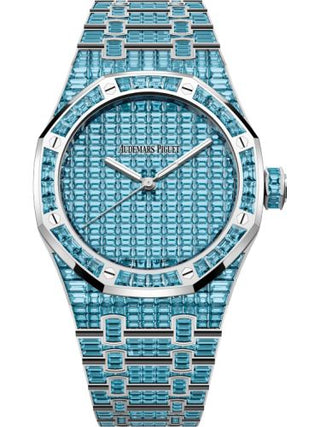 Audemars Piguet - 15514BC.TO.1284BC.01  Royal Oak Self-Winding 41 Blue Topaz / 50th Anniversary