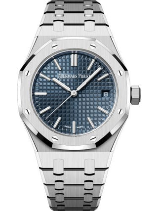 Audemars Piguet - 15550ST.OO.1356ST.02  Royal Oak Selfwinding 37 Stainless Steel / Blue / 50th Anniversary