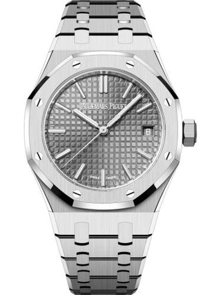 Audemars Piguet - 15550ST.OO.1356ST.03  Royal Oak Selfwinding 37 Stainless Steel / Grey / 50th Anniversary