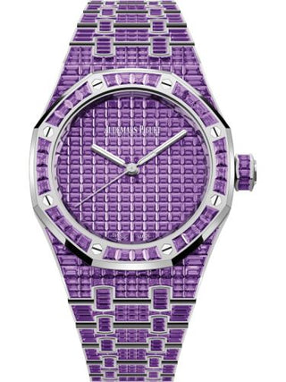 Audemars Piguet - 15554BC.AY.1274BC.01  Royal Oak Self-Winding 37 Amethyst / 50th Anniversary