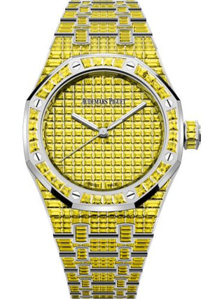 Audemars Piguet - 15554BC.RY.1274BC.01  Royal Oak Self-Winding 37 Yellow Chrysoberyl / 50th Anniversary