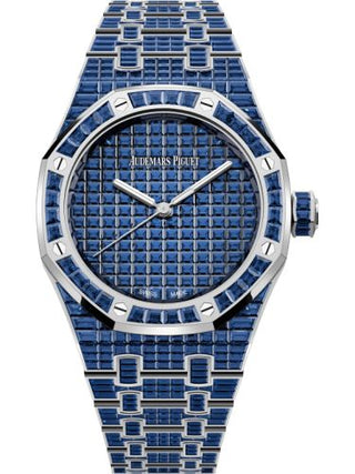 Audemars Piguet - 15554BC.SS.1274BC.01  Royal Oak Self-Winding 37 Blue Sapphire / 50th Anniversary