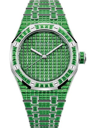 Audemars Piguet - 15554BC.TV.1274BC.01  Royal Oak Self-Winding 37 Tsavorite/ 50th Anniversary