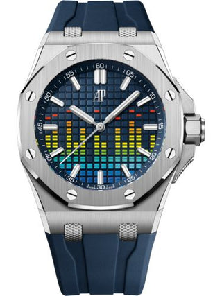 Audemars Piguet - 15600TI.OO.A343CA.01  Royal Oak Offshore Selfwinding Music Edition Titanium / Blue