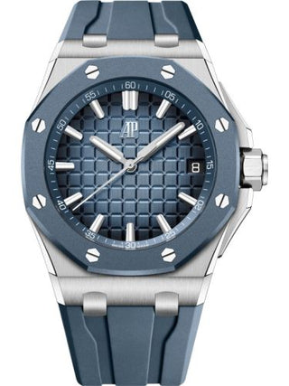 Audemars Piguet - 15605SK.OO.A350CA.01  Royal Oak Offshore Selfwinding Titanium - Rubber / Blue