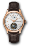 Jaeger-LeCoultre - 1562421  Master Tourbillon Dual Time Pink Gold / Silver / Alligator