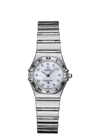 Omega - 1566.76.00  Constellation Quartz 22.5 My Choice Stainless Steel / Diamond / MOP