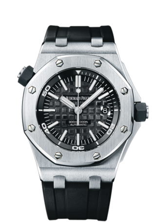 Audemars Piguet - 15703ST.OO.A002CA.01  Royal Oak Offshore Diver Stainless Steel / Black