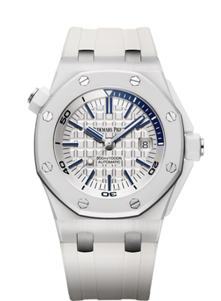 Audemars Piguet - 15707CB.OO.A010CA.01  Royal Oak Offshore Diver White Ceramic