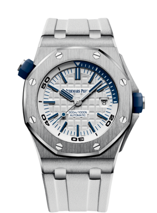 Audemars Piguet - 15710ST.OO.A010CA.01  Royal Oak Offshore Diver Stainless Steel / White