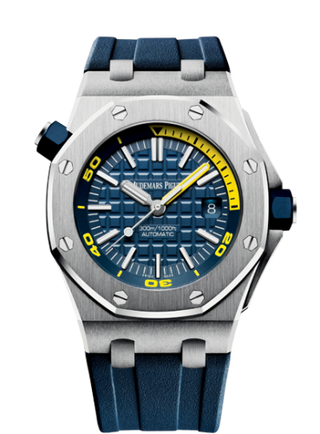 Audemars Piguet - 15710ST.OO.A027CA.01  Royal Oak Offshore Diver Stainless Steel / Blue