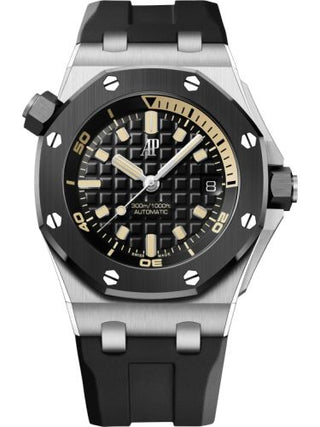 Audemars Piguet - 15720CN.OO.A002CA.01  Royal Oak Offshore Diver White Gold / Black