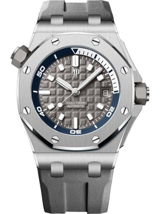 Audemars Piguet - 15720ST.OO.A009CA.01  Royal Oak Offshore Diver Stainless Steel / Grey