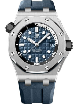 Audemars Piguet - 15720ST.OO.A027CA.01  Royal Oak Offshore Diver Stainless Steel / Blue