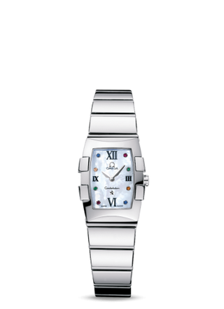 Omega - 1584.79.00  Constellation Quadrella Quartz 19.3 Stainless Steel / MOP