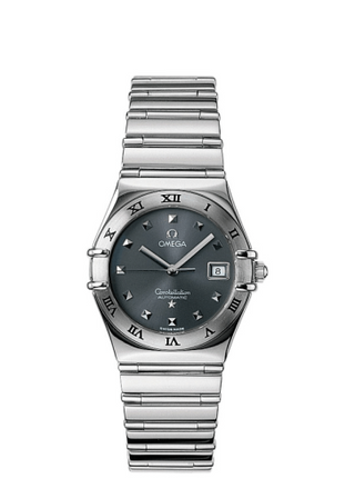 Omega - 1591.51.00  Constellation Automatic 27.5 My Choice Stainless Steel / Grey