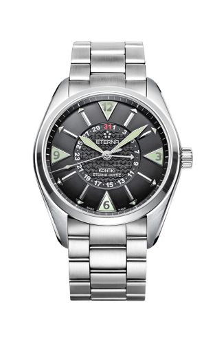 Eterna - 1592.41.41.0217  KonTiki Four-Hands Vintage Black