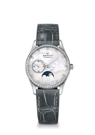 Zenith - 16.2310.692/81.C706  Elite Ultra Thin Lady Moonphase MOP / Diamond