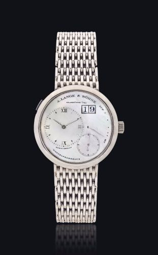 A. Lange & Söhne - 160.029  Lange 1 White Gold MOP / Bracelet