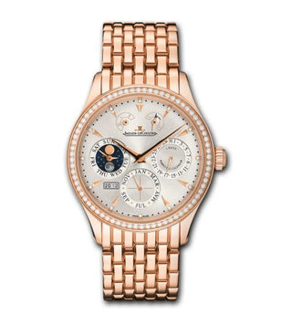 Jaeger-LeCoultre - 1612103  Master Eight Days Perpetual Pink Gold Diamond / Bracelet