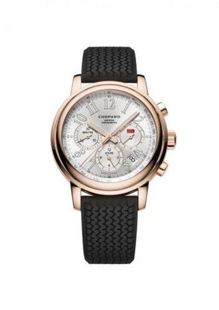 Chopard - 161274-5004  Mille Miglia Chronograph Rose Gold / Silver / Rubber