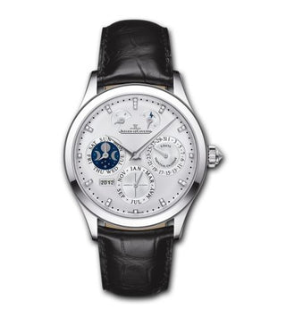 Jaeger-LeCoultre - 1613401  Master Eight Days Perpetual White Gold / Diamond Index