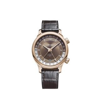 Chopard - 161943-5001  L.U.C Time GMT One Rose Gold / Brown