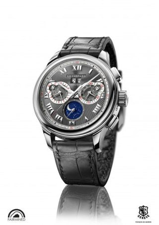 Chopard - 161973-1001  L.U.C Perpetual Chrono White Gold / Grey