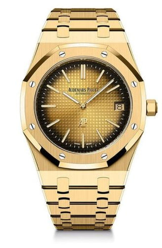 Audemars Piguet - 16202BA.OO.1240BA.01  Royal Oak Extra-Thin Yellow Gold / Champagne / 50th Anniversary