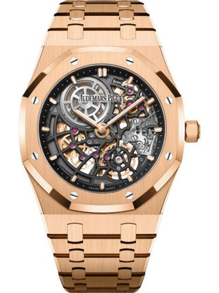 Audemars Piguet - 16204OR.OO.1240OR.03  Royal Oak Extra-Thin Openworked Pink Gold