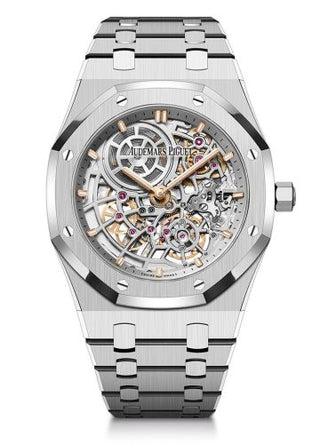 Audemars Piguet - 16204ST.OO.1240ST.01  Royal Oak Extra-Thin Openworked Stainless Steel / 50th Anniversary