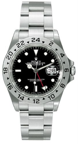 Rolex - 16570-0004  Explorer II Black Superluminova