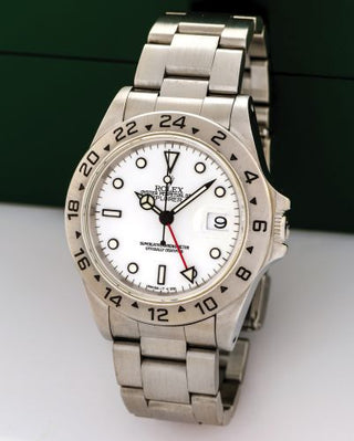 Rolex - 16570-0001  Explorer II White Tritium