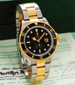 Rolex - 16613 Black Tritium  Submariner Date 16613 Black Tritium