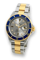 Rolex Submariner 16618 Lapis (16613 Serti Silver)