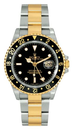 Rolex - 16713  GMT-Master II Two Tone / Black