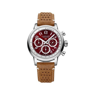 Chopard - 168619-3003  Mille Miglia Classic Chronograph 40.5 Lucent Steel / Rosso Amarena