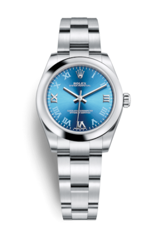 Rolex - 177200-0015  Oyster Perpetual 31 Blue Azzurro Roman