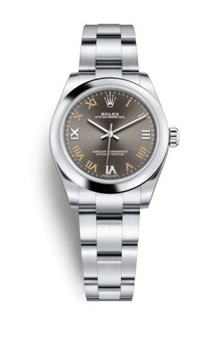 Rolex - 177200-0018  Oyster Perpetual 31 Dark Grey Roman