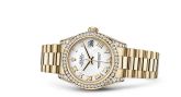 Rolex - 178158-0054  Datejust 31 Yellow Gold Diamond / President / White Roman