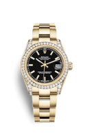 Rolex Datejust 31 Rolesor Yellow Domed / Oyster / Silver (178158-0089)