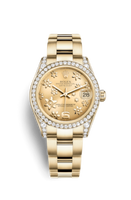 Rolex Datejust 31 Everose Domed / President / Pink Computer (178158-0091)