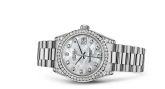 Rolex - 178159-0001  Datejust 31 White Gold Diamond / President / MOP