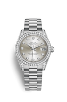 Rolex Datejust 31 Everose Domed / President / MOP (178159-0010)