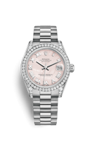 Rolex Datejust 31 Stainless Steel Domed / Jubilee / Dark Rhodium Floral (178159-0042)